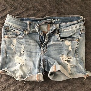 American Eagle Jean shorts size 4